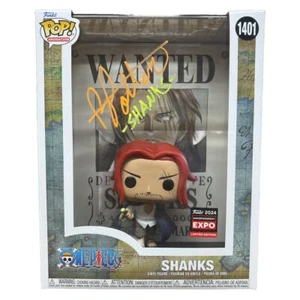Póster firmado por Brandon Potter Shanks Wanted Funko Pop! One Piece #1401 Entertainment - Imagen 1 de 1