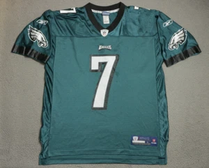 Vintage Michael Vick Philadelphia Eagles Jersey Mens Large Reebok Green - Picture 1 of 13