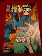 DC Comics Deathstroke The Terminator #2 1991