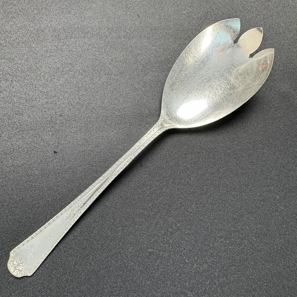 Tenedor para servir ensalada/bayas sólido Oneida WM A Rogers Berkeley plato plateado Foto 1 de 4