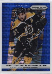 2013-14 Panini Prizm Wal-Mart Blue Pulsar Prizm Patrice Bergeron #2