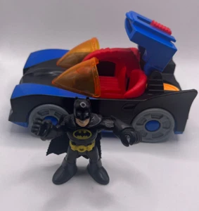 Fisher-Price Imaginext DC Super Friends, Batmobile & Cycle - Picture 1 of 4