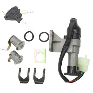 For GY6 4STROKE 50-150CC Scooter Bike Fuel Gas Cap Ignition Switch Seat Lock - Picture 1 of 13
