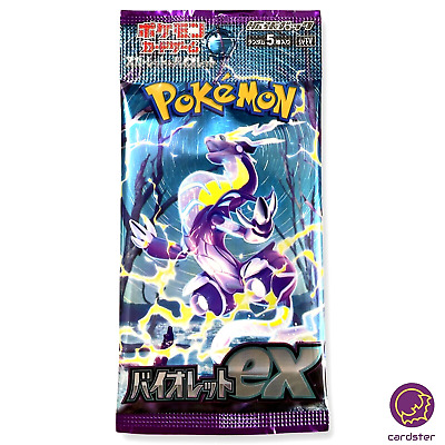 1 PAQUETE Tarjeta De Pokémon Violeta Ex Sv1V Japonesa Escarlata Y Violeta Sellada Nueva JCC • 4.45€