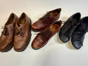 Lote de 3 zapatos para hombre - Armani Exchange AX, Kenneth Cole Reaction, Dunham talla 11,5 - Imagen 1 de 21