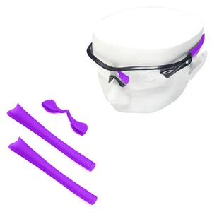 Max.Shield Purple Kit Replacement Ear Socks & Nose Piece for-Oakley Radar Path - Picture 1 of 3