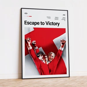 Impresión artística de póster de película Escape to Victory - Imagen 1 de 2