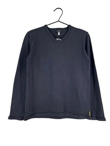 Armani Jeans Round Neck 100% Wool Sweater Women Size M - Picture 1 of 9