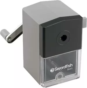 Swordfish 'Ikon' temperamatite manuale da scrivania con lama elicoidale sostituibile - Foto 1 di 7
