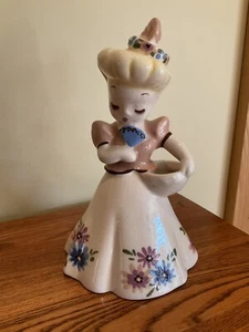 Vintage DELEE Damenpflanzgefäß - Vase, 1940er, HATIE, Mfg CA, entzückend - Bild 1 von 8