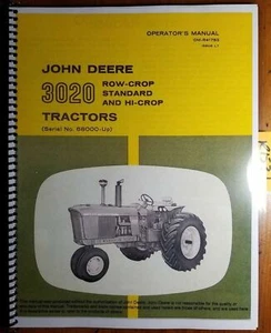 John Deere 3020 Traktor S/N 68000-150000 Betriebsanleitung OM-R41753 L7 - Bild 1 von 12