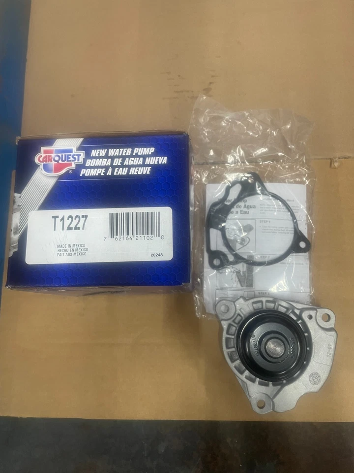 Bomba de agua Carquest T1227 2007-12 Ford Lincoln Mercury Mazda 3,0 L 3,5 L Foto 1 de 2