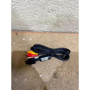 Sony RCA Audio Video Cable Black Compact for Playstation 1, 2 & 3 Gaming Console - Picture 1 of 7