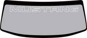 MUSTANG Parabrisas Ventana Banner Vinilo Pegatina **Muchos colores** - Imagen 1 de 2