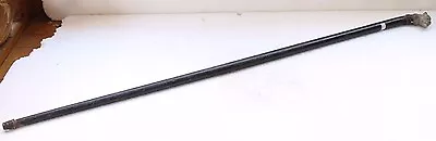 Antique Original Aluminium Dog Head Handle Wooden English Walking Stick NH3549 - Image 1 of 4