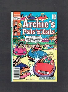 Archie's Pals 'n' Gals #201 Archie Series 1988 VF "Bumper Cars" & Newsstand Copy - Bild 1 von 2