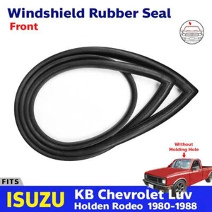 Front Windshield Rubber w/o Molding Fits Isuzu KB Chevrolet LUV Truck 1980-88 - Imagen 1 de 5