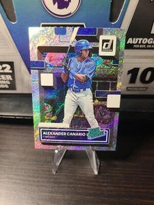 2022 Donruss Baseball Rated Prospect Rapture Alexander Canario RP12 Chicago Cubs - Picture 1 of 2