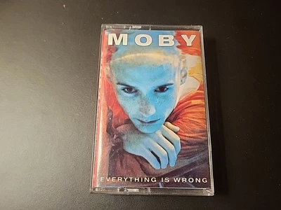 Vintage 1995 Moby Cassette: Everything Is Wrong. Plays - Image 1 of 4