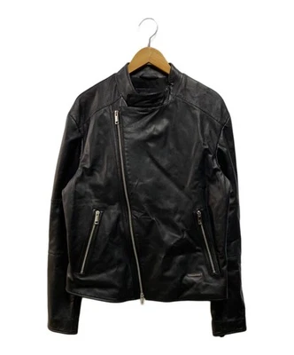 ARMANI EXCHANGE rider's jacket Size: M Men Black - Image 1 of 4