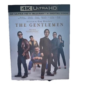 The Gentlemen (4K Ultra HD + Blu-ray, 2020) w/ Slipcover - Picture 1 of 3