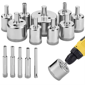 4 to 100mm Diamond Tipped Drill Tile Hole Cutters Heavy Duty Wall & Floor Tiles - Picture 1 of 33