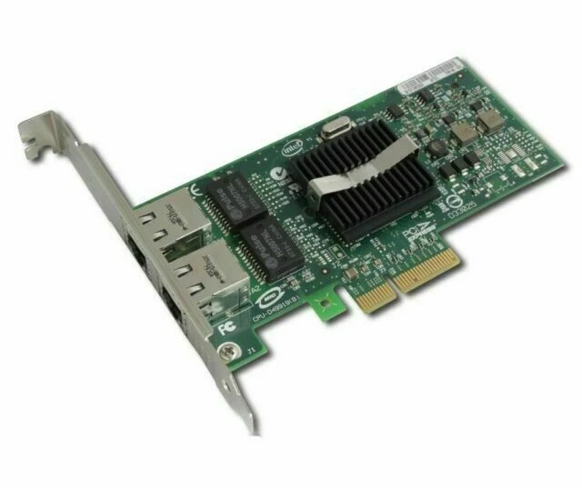 Dell Intel i350 Dual Port 1GB 100BASE-T Ethernet Network Card Full Height V5XVT - Image 1 of 1