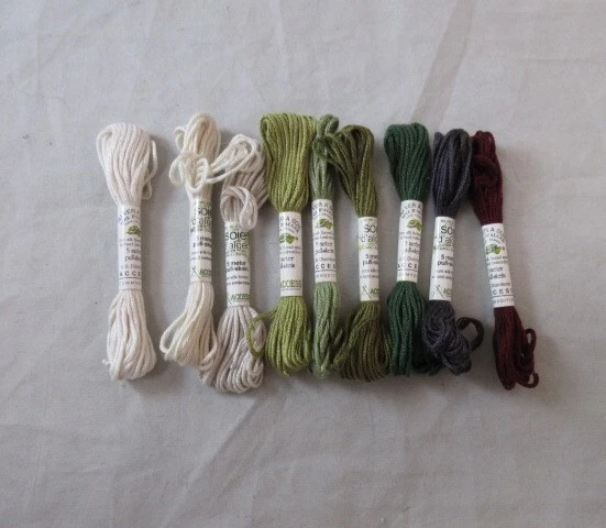 Access Commodities Au Ver A Soie  5 Meter  Pure Silk  Lot of  9  NEW     A160 - Image 1 of 1