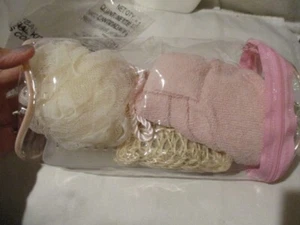 AVON Easy Body Essential Kit 4 items plus Clear Zippered Bag Like a Spa in a Bag - Picture 1 of 15