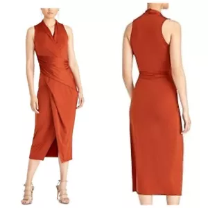 Funda Jersey Rachel Rachel Roy Bret Gathered Xtra Grande XL en SIENNA - Imagen 1 de 9