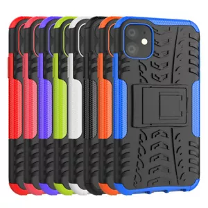 Heavy Duty Armor Shockproof Case for Apple iphone 12 11 13 Pro Max 11 7 8+12Mini - Picture 1 of 25