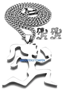 Juego de collar colgante Juggalette con pendientes loco - Imagen 1 de 4