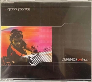 GABRY PONTE "DEPENDS ON YOU" RARO CDsingolo 5 brani REMIX - Eiffel 65 - Foto 1 di 2