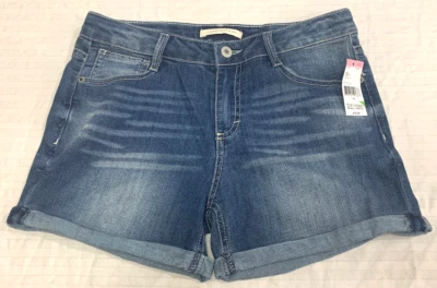 NUEVO CON ETIQUETAS PANTALONES CORTOS VAQUEROS CANYON RIVERS AZULES NIÑAS TALLA 16 Foto 1 de 4