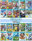 ÉNORME CHOIX NNINTENDO WiiU MARIO GAMES liste de jeux (jeux WiiU pour enfants)
