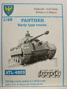 MODELLISMO-PANTHER Early type tracks- FRIULMODEL ATL-4809 -1/48 scale - Foto 1 di 1