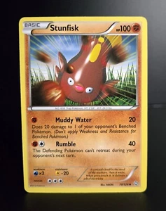 Pokémon TCG - STUNFISK - 70/124 - BLACK & WHITE: DRAGONS EXALTED 2012 - NM+ - Picture 1 of 1