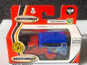 Matchbox MB68 ALPINE AMBULANCE "MATCHBOX 50th LOGO 1952-2002 TREASURE HUNT - Picture 1 of 7