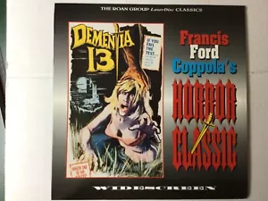 DEMENTIA 13 - William Campbell - LASERDISC - NRMT - Picture 1 of 4