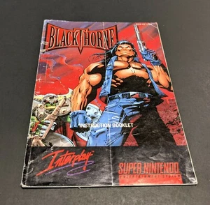 Anleitung Manual Booklet Blackthorne Super Nintendo SNES - Bild 1 von 2