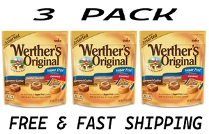 Werthers Original Hard Sugar Free Caramel Coffee,Caramel Candy 7.7Oz, (3 PACK) - Picture 1 of 1