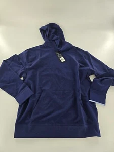 Greyson Golf Hoodie Gotham Medium Maltese Blue Cotton Modal Spandex MSRP $168 - Picture 1 of 8