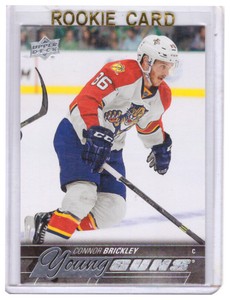 Connor Brickley 2015-16 Upper Deck Sr.1 YOUNG GUNS Rookie Card #249