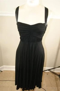 NWT THEORY WOMENS BLACK ANDRIANI KNEE LENGTH SIZE M (DR 400) - Picture 1 of 6