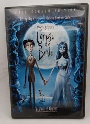 Corpse Bride (DVD, 2005) PRE-OWNED VERY GOOD FULL SCREEN EDITION  - Image 1 of 3