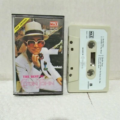 ELTON JOHN The Best Of Cassette Tape MAX 1499 - Image 1 of 2