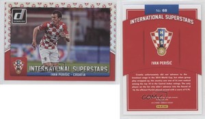 2015 Panini Donruss International Superstars Red Soccer Ball /49 Ivan Perisic