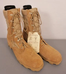 Herren NOS US Army Desert Boots 13,5 XN Wildleder Kampfstiefel Gore-Tex Ro-Search - Bild 1 von 12