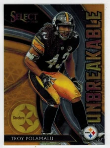 TROY POLAMALU 2020 Select UNBREAKABLE Insert #U21 - Picture 1 of 2