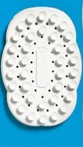 Portasapone Porta Saponetta Con Ventose Antiscivolo in Gomma Di Colore Bianco. - Foto 1 di 12